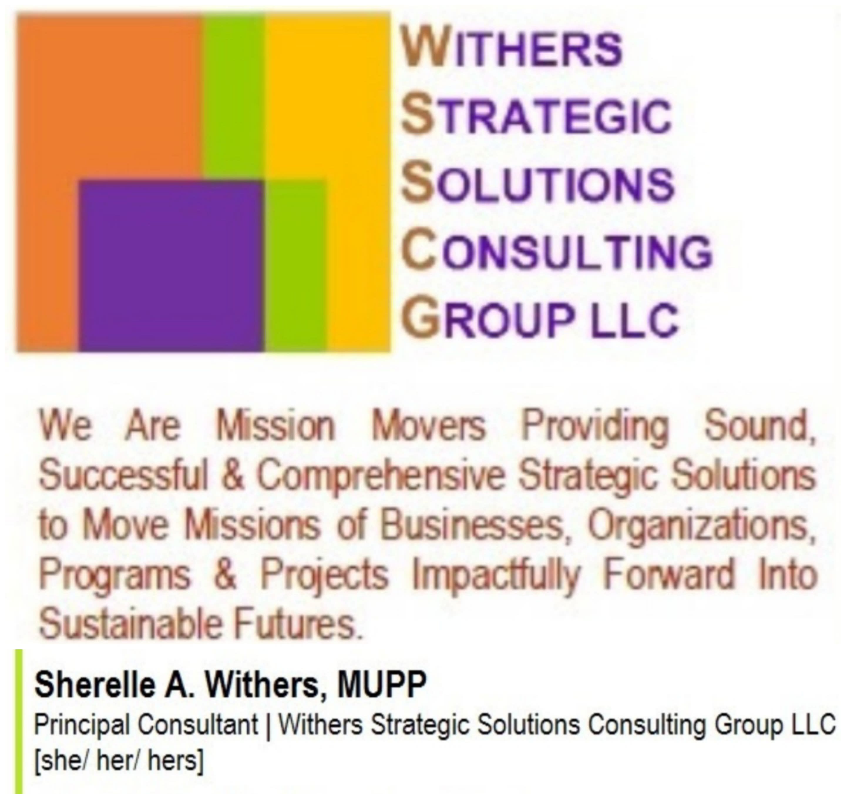 Withers Strategic Solutions Consulting Group LLC